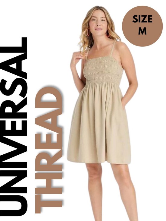 Universal Thread Dresses & Skirts - Universal Thread Smocked Mini Sundress Size M